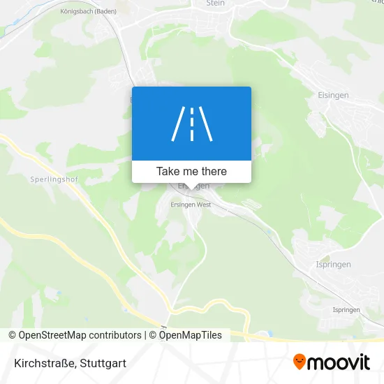Карта Kirchstraße
