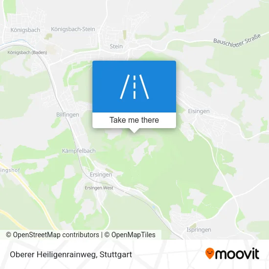 Карта Oberer Heiligenrainweg