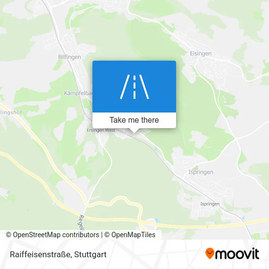 Карта Raiffeisenstraße