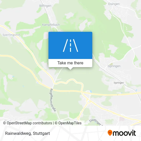 Карта Rainwaldweg