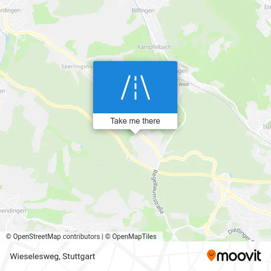 Карта Wieselesweg