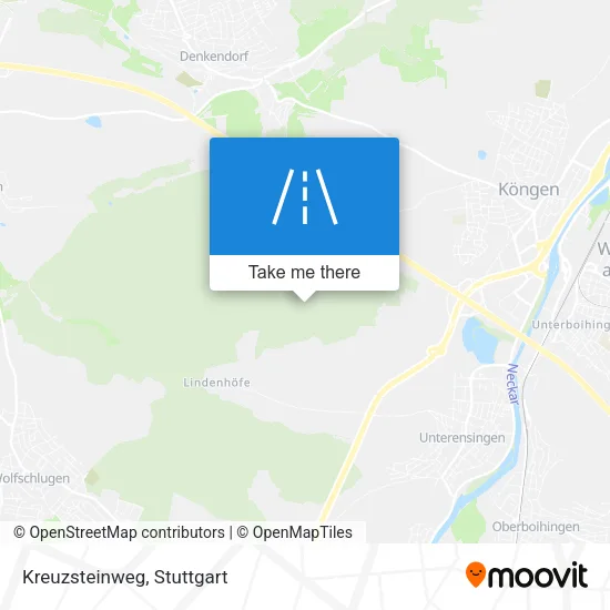 Карта Kreuzsteinweg