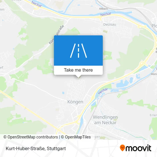 Карта Kurt-Huber-Straße