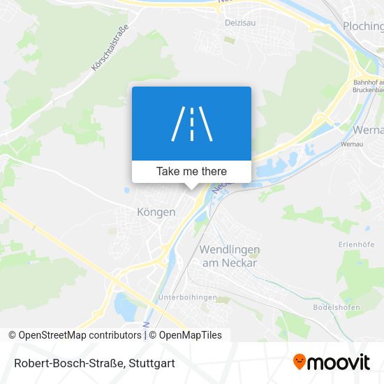 Robert-Bosch-Straße map