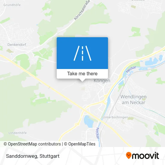 Карта Sanddornweg