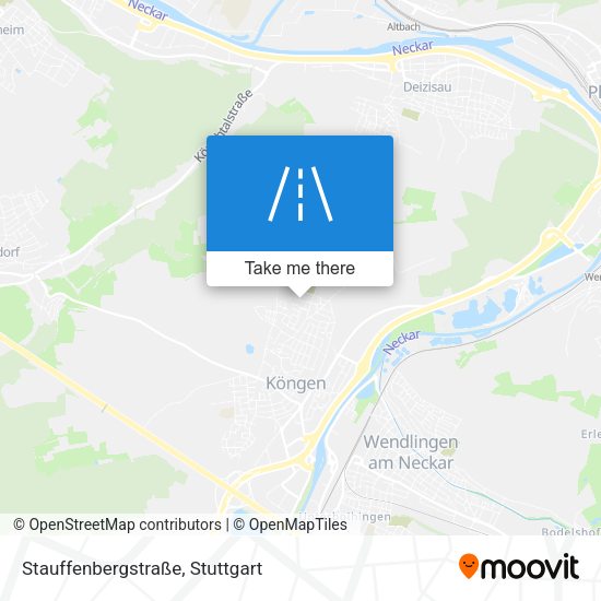 Stauffenbergstraße map