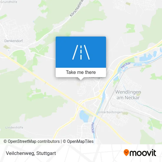 Карта Veilchenweg