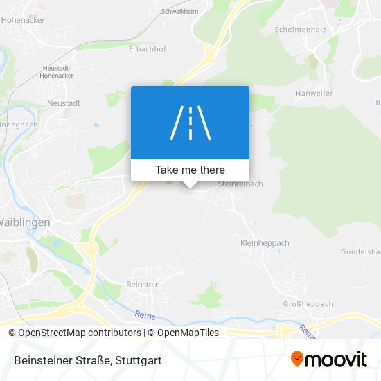 Beinsteiner Straße map