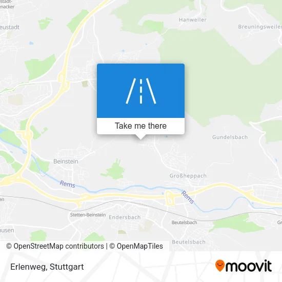 Карта Erlenweg