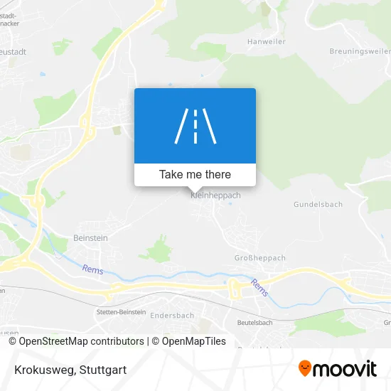 Карта Krokusweg