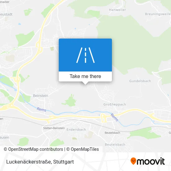 Карта Luckenäckerstraße