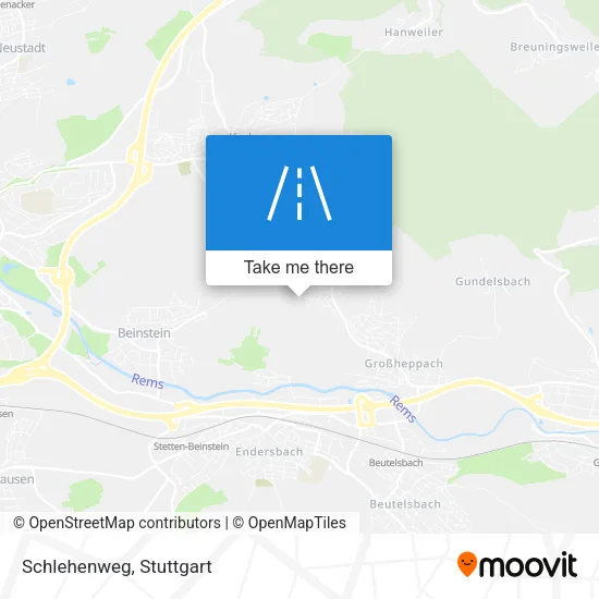 Карта Schlehenweg