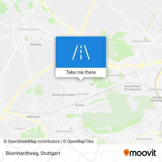 Карта Blumhardtweg