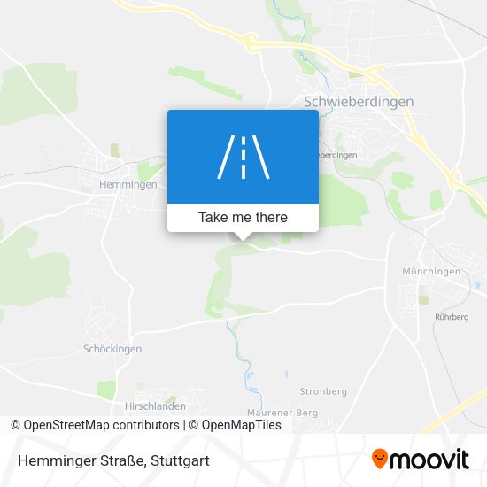 Hemminger Straße map