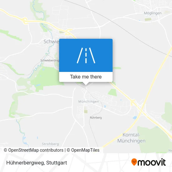 Карта Hühnerbergweg