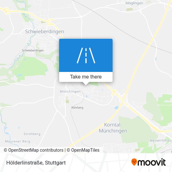 Hölderlinstraße map