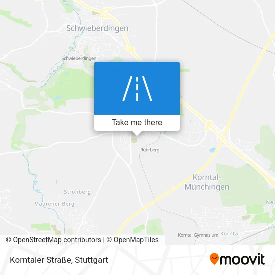 Korntaler Straße map