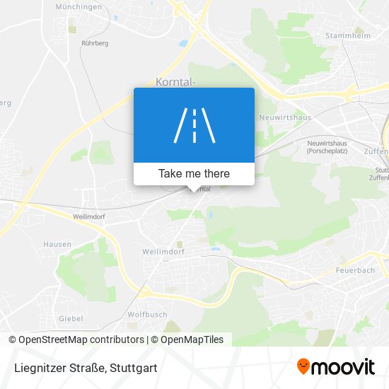 Liegnitzer Straße map