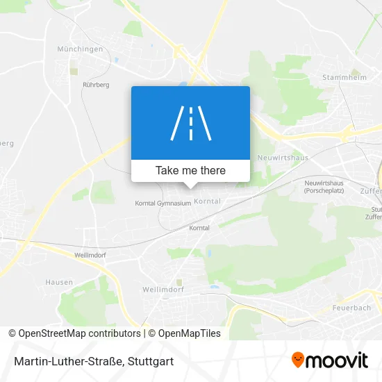Карта Martin-Luther-Straße