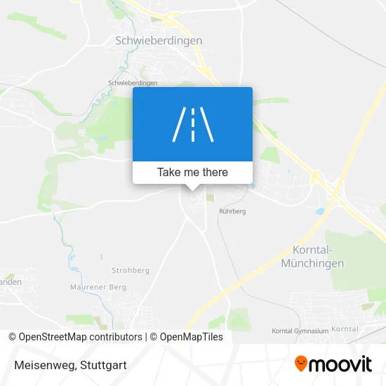 Карта Meisenweg