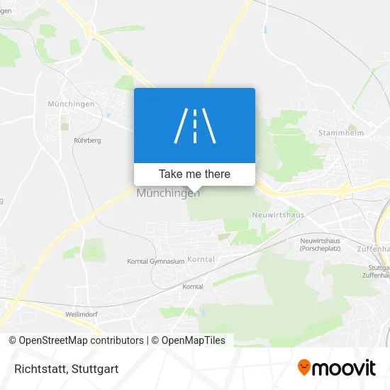 Карта Richtstatt