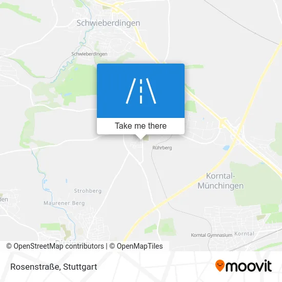 Rosenstraße map