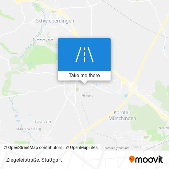 Карта Ziegeleistraße