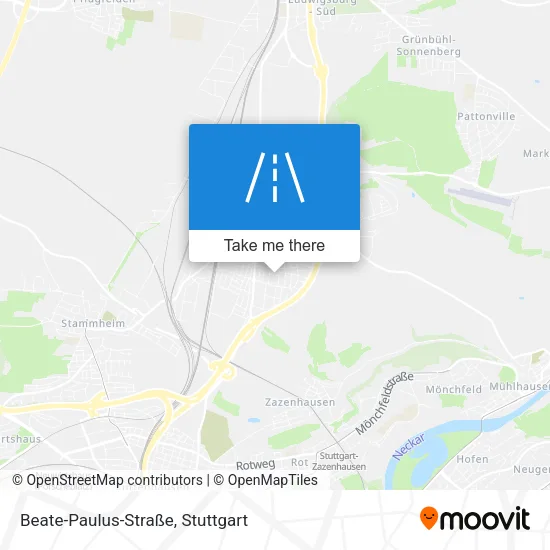 Карта Beate-Paulus-Straße