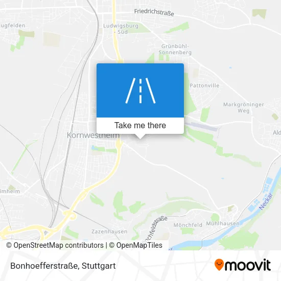 Карта Bonhoefferstraße