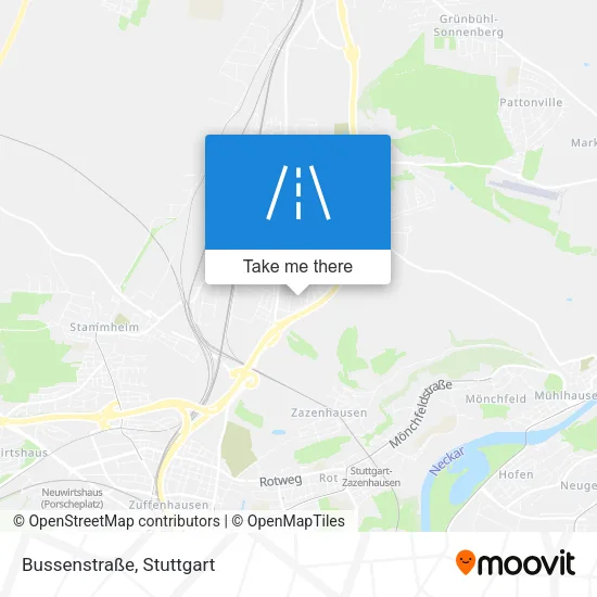 Карта Bussenstraße