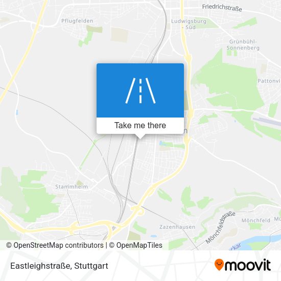 Eastleighstraße map
