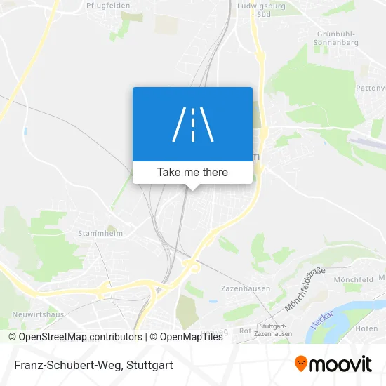 Карта Franz-Schubert-Weg