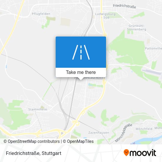 Friedrichstraße map