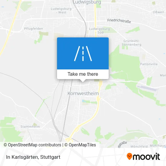 Карта In Karlsgärten