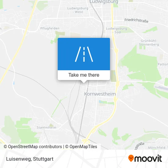 Luisenweg map