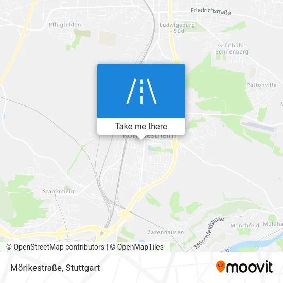 Карта Mörikestraße