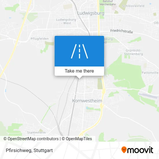 Карта Pfirsichweg