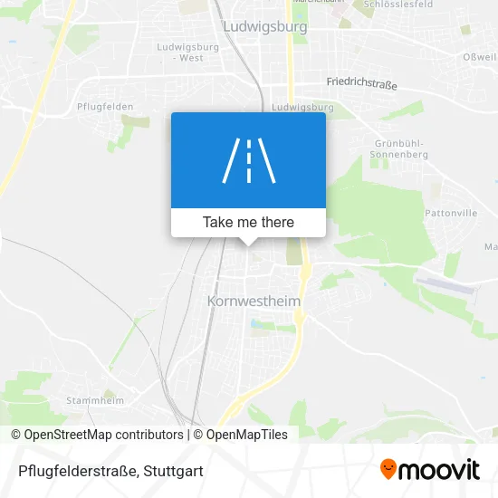 Карта Pflugfelderstraße