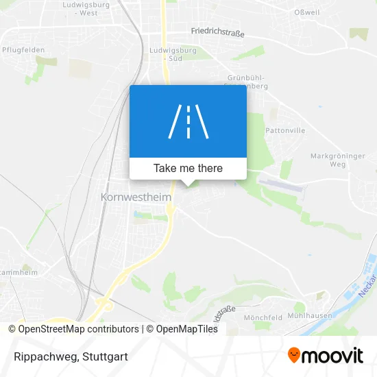 Карта Rippachweg