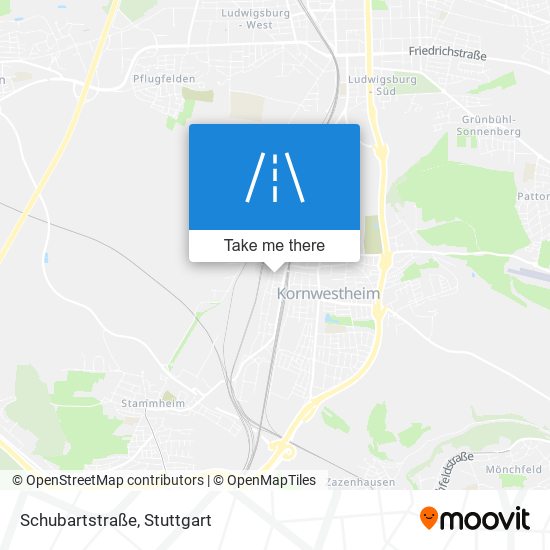 Schubartstraße map