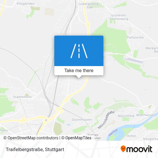 Traifelbergstraße map