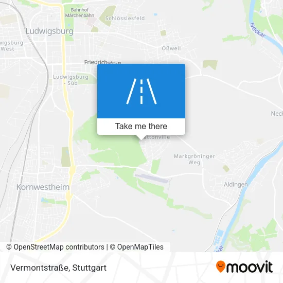 Карта Vermontstraße