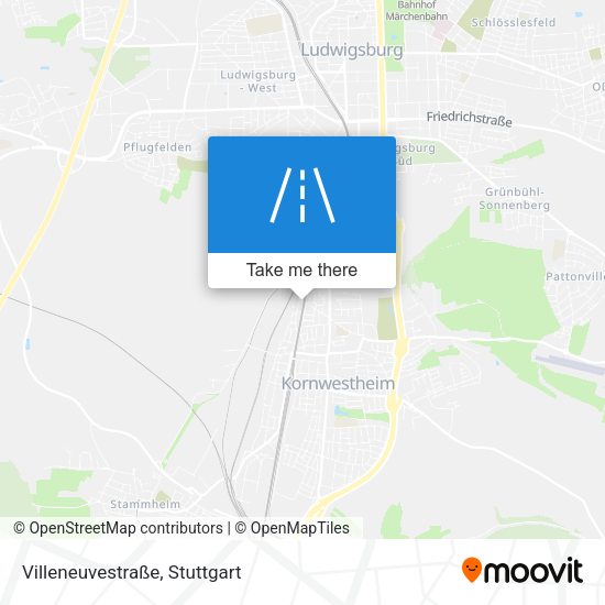 Villeneuvestraße map