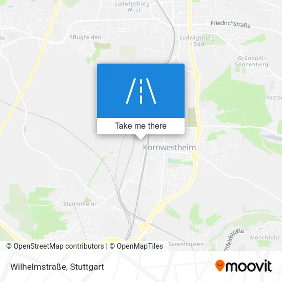 Карта Wilhelmstraße
