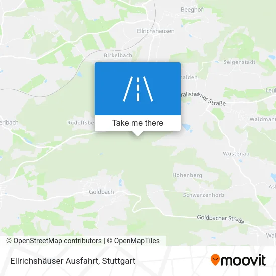 Карта Ellrichshäuser Ausfahrt