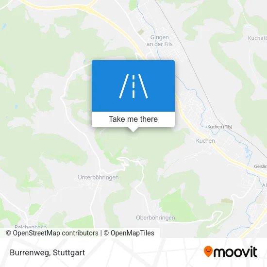 Карта Burrenweg