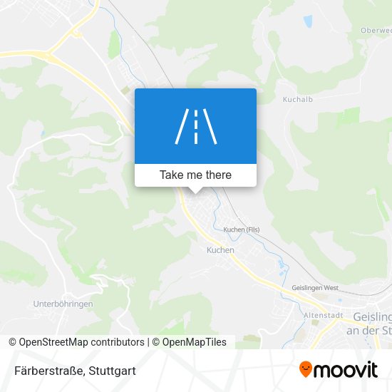 Färberstraße map