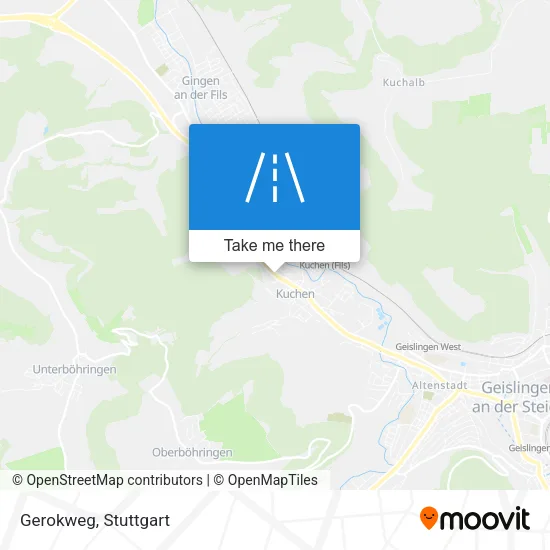 Карта Gerokweg