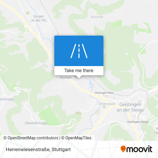 Herrenwiesenstraße map