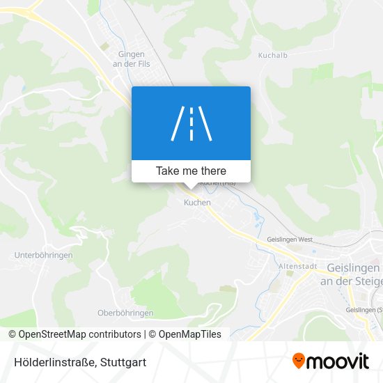 Hölderlinstraße map